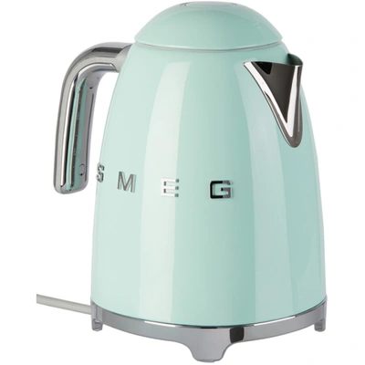 Shop Smeg Green Electric Kettle, 1.7 L, Ca/us In Pastel Green