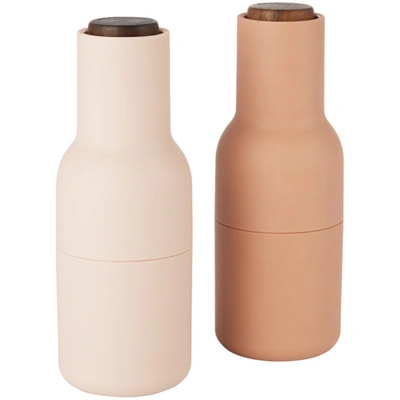 Shop Menu Pink Norm Architects Edition Salt & Pepper Bottle Grinder Set In Nudes
