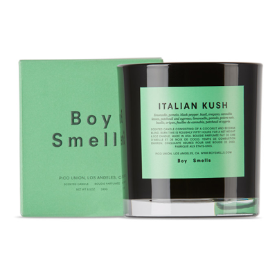 Shop Boy Smells Italian Kush Candle, 8.5 oz In Green
