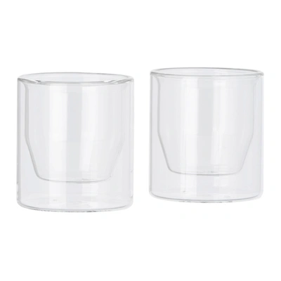 Shop Yield Double Wall Glasses Set, 6 oz In Clear