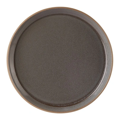 Shop Departo Grey Small Plate Set In Slate Gray