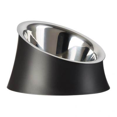 Shop Alessi Black Wowl Dog Bowl