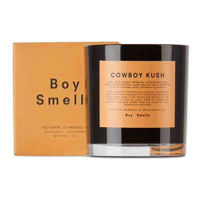 Shop Boy Smells Cowboy Kush Candle, 8.5 oz In Orange