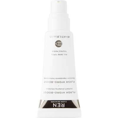 Shop Ren Clean Skincare Flash Hydro-boost Instant Plumping Serum, 40ml In Na