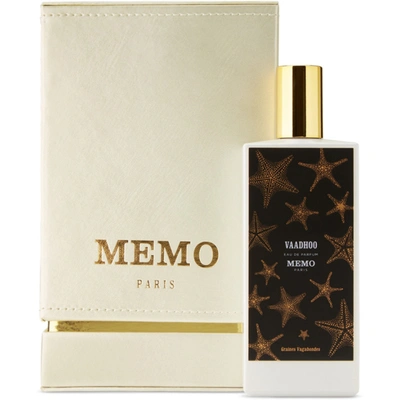 Shop Memo Paris Vaadhoo Eau De Parfum, 75 ml In Na