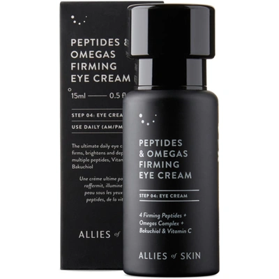 Shop Allies Of Skin Peptides & Omegas Firming Eye Cream, 15 ml In Na