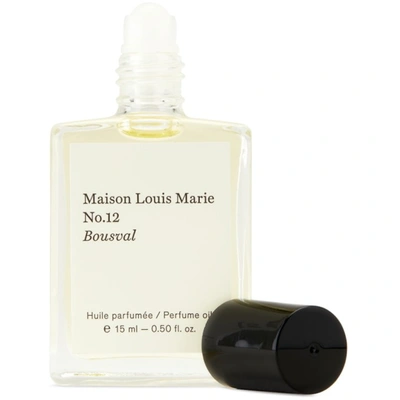 Shop Maison Louis Marie No.12 Bousval Perfume Oil, 15 ml In Na