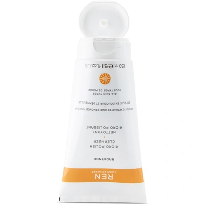 Shop Ren Clean Skincare Radiance Micro Polish Cleanser, 150 ml In Na