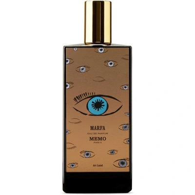 Memo Paris Marfa Eau De Parfum, 75 ml In Na | ModeSens
