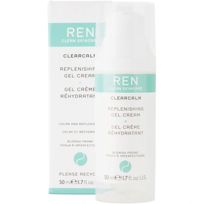 Shop Ren Clean Skincare Clearcalm 3 Replenishing Gel Cream, 50 ml In Na