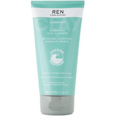 Shop Ren Clean Skincare Clay Clearcalm Clarifying Cleanser In Na