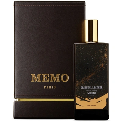 Shop Memo Paris Oriental Leather Eau De Parfum, 75 ml In Na