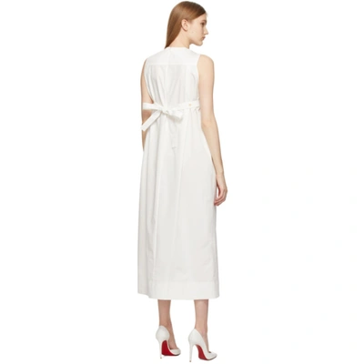 Shop Commission White Bib Dress