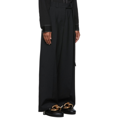 Shop Aeron Belt Manuela Pants In Black