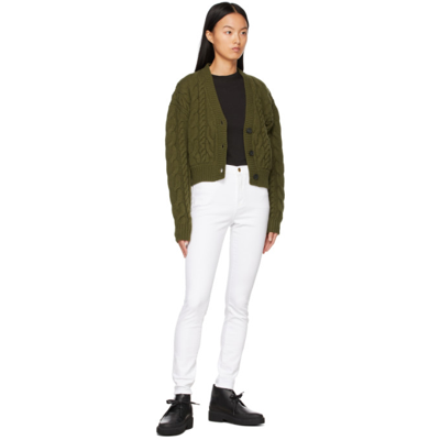 Frame Le High Skinny High-rise Skinny Jeans In White