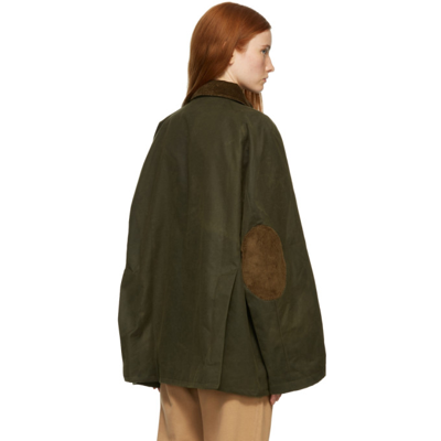 Shop Totême Green Country Jacket In 697 Forest
