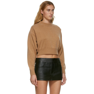 Shop Alexander Wang Wool & Tulle Illusion Sweater In 280 Neutral