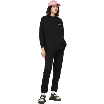 Shop Ganni Software Isoli Sweatshirt In 099 Black