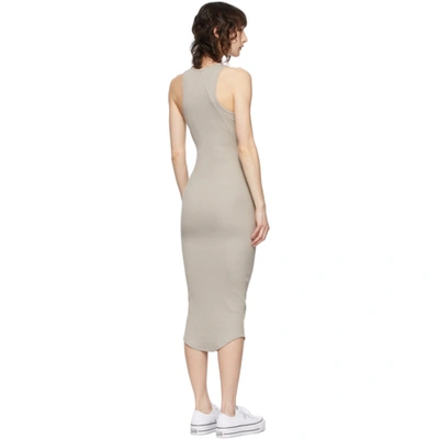 Shop Rag & Bone Grey Rib Tank Essential Dress In Graydawn