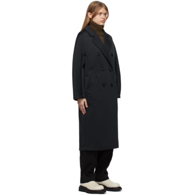 Shop Max Mara Black 'madame2' Coat In 002 Black