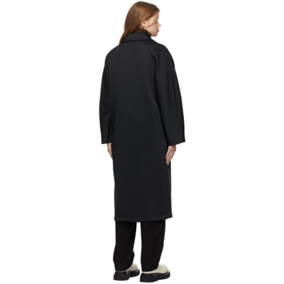 Shop Max Mara Black 'madame2' Coat In 002 Black