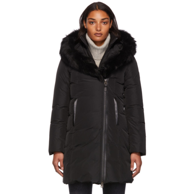 Shop Mackage Black Down Kay Coat