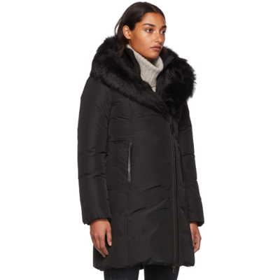 Shop Mackage Black Down Kay Coat