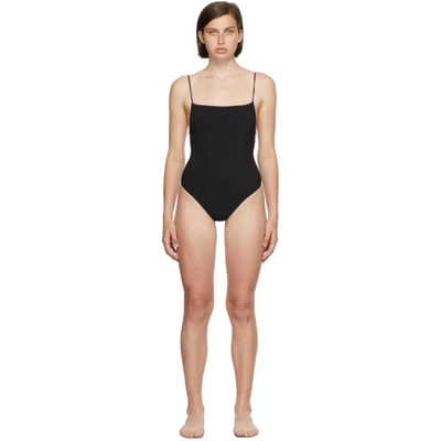 Shop Lido Black Ventiquattro One-piece Swimsuit