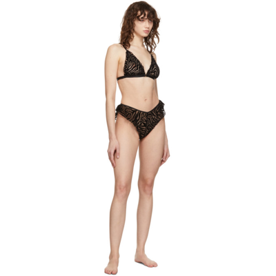 Shop Le Petit Trou Black Naomi Bra