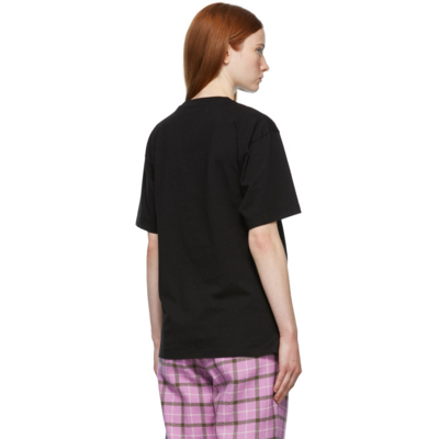 Shop Rassvet Black Tiger Scribble T-shirt In 1 Black