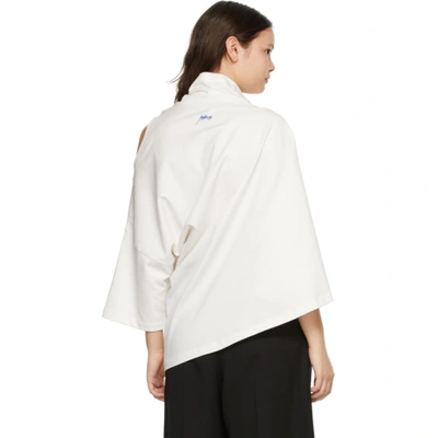 Shop Ader Error White Twisted Turtleneck