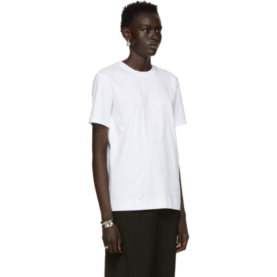Shop Caes White Organic Cotton Oversized T-shirt In Off White