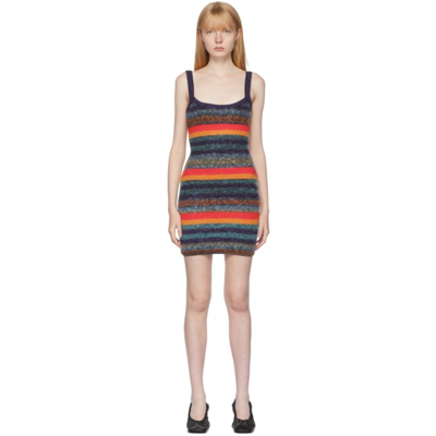 Shop Agr Multicolor Stripe Brushed Knit Dress