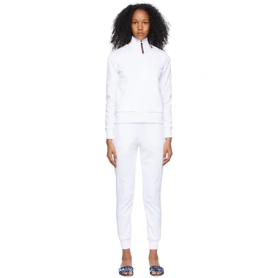 Fendi Rama Cotton Sweatsuit In White | ModeSens