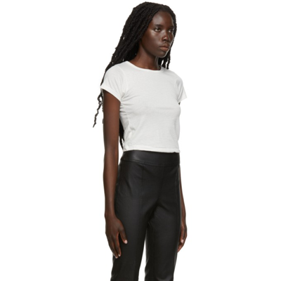 Éterne Ssense Exclusive White Crop Baby T-shirt In White