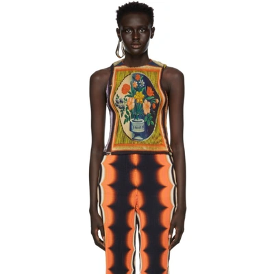JULIA HEUER MULTICOLOR LOIS TANK TOP 
