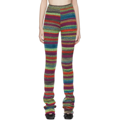 Shop Agr Multicolor Brushed Knit Lounge Pants