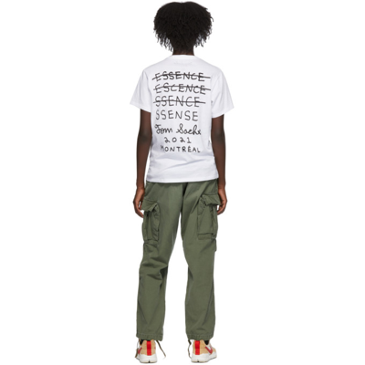 Shop Tom Sachs Ssense Exclusive Collection T-shirt In White
