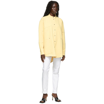 Shop Paris Georgia Yellow Josephine Shirt In Daffy Yellow