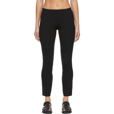 Shop The Row Black Wistworth Leggings In Blk Black