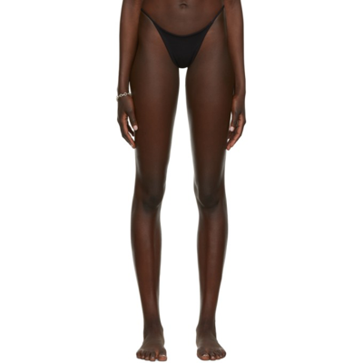 Éterne Ssense Exclusive Black 90s Bikini Briefs In Black