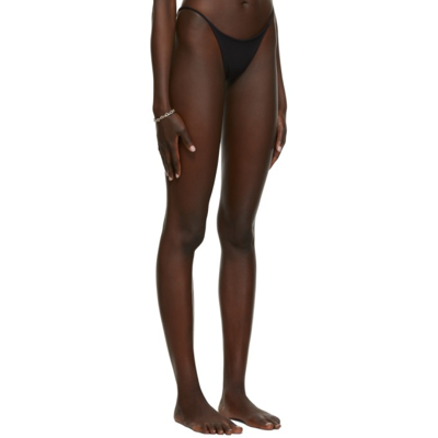 Éterne Ssense Exclusive Black 90s Bikini Briefs In Black
