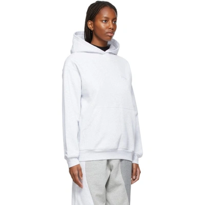 Dime Classic Small Logo Hoodie In Ash