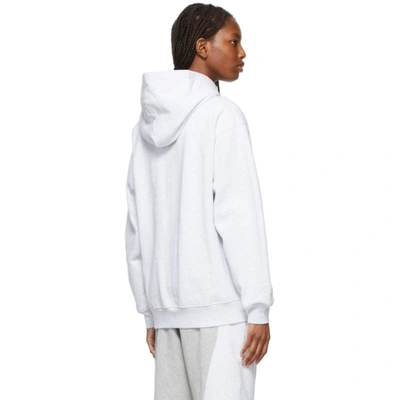 Dime Classic Small Logo Hoodie In Ash