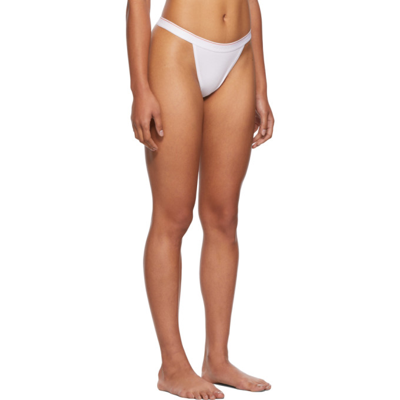Shop Heron Preston For Calvin Klein White Season 2 High-leg Bikini Briefs In 110 White