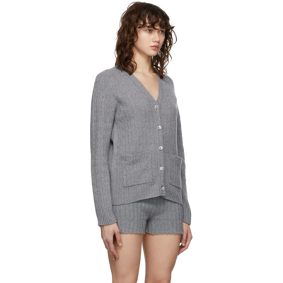 Shop Erdem Grey Elizabeth Cardigan