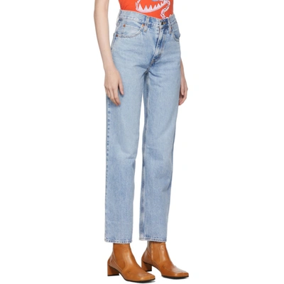 LEVI'S BLUE DAD JEANS 