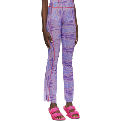 Shop Avavav Purple Apartment Trousers In Purple Av