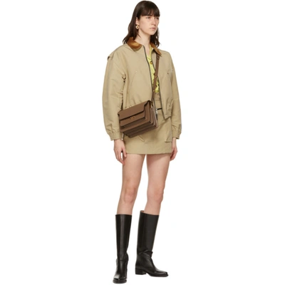 Shop Andersson Bell Beige Contrast Mica Jacket