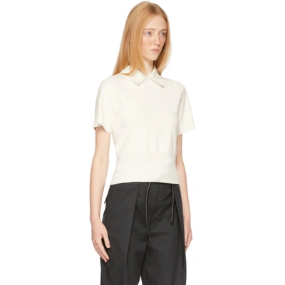 Shop 3.1 Phillip Lim / フィリップ リム Off-white Military Polo In Cr110 Cream